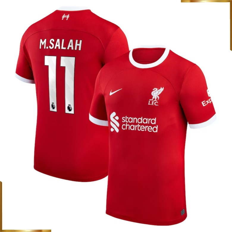 Camiseta Liverpool M.Salah 2023/2024 Primera Equipacion
